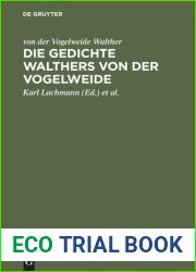 Die Gedichte Walthers von der Vogelweide