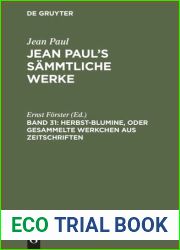 Jean Paul|s Sammtliche Werke. Band 31