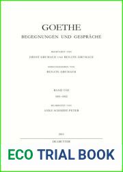 Goethe - Begegnungen und Gesprache : Band VIII 1811-1812