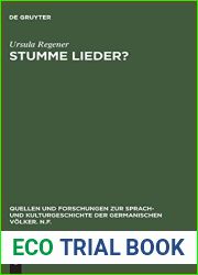 Stumme Lieder? Zur motiv- und gattungsgeschichtlichen Situierung von Johann Christian Gunthers Verliebten Gedichten (Quellen und Forschungen zur … der germanischen Volker) (German Edition)