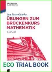 Ubungen zum Bruckenkurs Mathematik