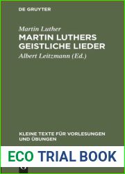 Martin Luthers geistliche Lieder