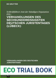 Verhandlungen des sechsunddreissigsten Deutschen Juristentages