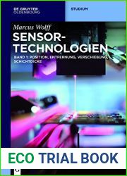 Sensor-Technologien: Band 1: Position, Entfernung, Verschiebung, Schichtdicke (De Gruyter Studium) (German Edition)