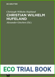 Christian Wilhelm Hufeland