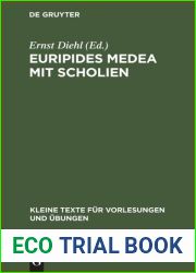Euripides Medea mit Scholien