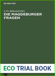 Die Magdeburger Fragen (German Edition)