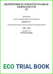 Repertorium Poenitentiariae Germanicum. Band XI Verzeichnis der in den Supplikenregistern der Ponitentiarie Hadrians VI