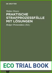 Praktische Strafprozessfalle mit Losungen