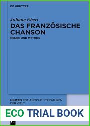 Das franzosische Chanson: Genre und Mythos (Mimesis 85) (German Edition)