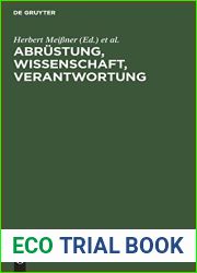 Abrustung, Wissenschaft, Verantwortung (German Edition)