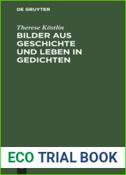 Bilder Aus Geschichte Und Leben in Gedichten (German Edition)