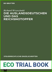 Die Auslandsdeutschen und das Reichsnotopfer (Steuerrechtliche Einzelschriften) (German Edition)