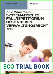 Systematisches Fallrepetitorium Besonderes Verwaltungsrecht: Hamburg