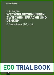 Wechselbeziehungen zwischen Sprache und Denken