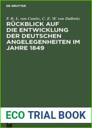 Ruckblick auf die Entwicklung der deutschen Angelegenheiten im Jahre 1849 (German Edition)