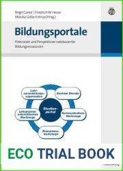 Bildungsportale: Potenziale Und Perspektiven Netzbasierter Bildungsressourcen (German Edition)