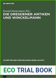 Die Dresdener Antiken Und Winckelmann (Schriften Der Winckelmann-Gesellschaft) (German Edition)