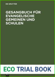Gesangbuch fur evangelische Gemeinen und Schulen