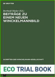 Beitrage Zu Einem Neuen Winckelmannbild (Schriften Der Winckelmann-Gesellschaft) (German Edition)