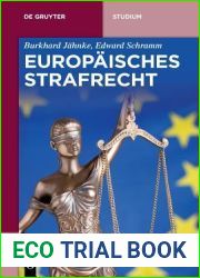 Europaisches Strafrecht (de Gruyter Studium) (German Edition)