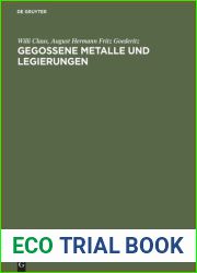 Gegossene Metalle und Legierungen