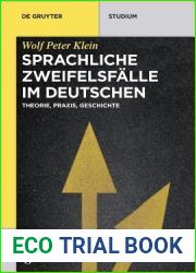 Sprachliche Zweifelsfalle Im Deutschen: Theorie, Praxis, Geschichte (De Gruyter Studium) (German Edition)