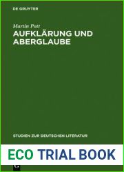 Aufklarung und Aberglaube (Studien Zur Deutschen Literatur) (German Edition)