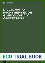 Diccionario Pschyrembel De Ginecologia Y Obstetricia (German Edition)
