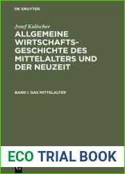 Allgemeine Wirtschaftsgeschichte Des Mittelalters Und Der Neuzeit: Band I: Das Mittelalter. Band II: Die Neuzeit. Mit Register Zu Band I-II (German Edition)