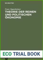 Theorie der reinen und politischen Okonomie