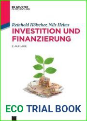Investition und Finanzierung (de Gruyter Studium) (German Edition)