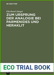 Zum Ursprung Der Analogie Bei Parmenides Und Heraklit