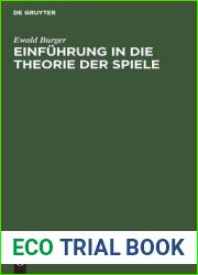 Einfuhrung in die Theorie der Spiele