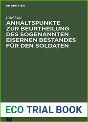Anhaltspunkte Zur Beurtheilung Des Sogenannten Eisernen Bestandes Fur Den Soldaten (German Edition)