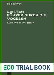 Fuhrer durch die Vogesen (German Edition)
