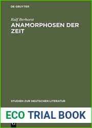 Anamorphosen Der Zeit: Jean Pauls Romanasthetik Und Geschichtsphilosophie
