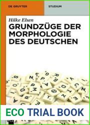 Grundzuge der Morphologie des Deutschen