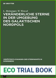 Veranderliche Sterne in Der Umgebung Des Galaktischen Nordpols (Veroffentlichungen Der Sternwarte in Sonneberg) (German Edition)