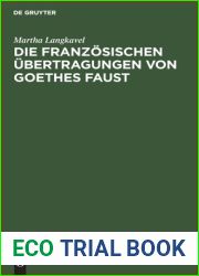 Die franzosischen Ubertragungen von Goethes Faust (German Edition)