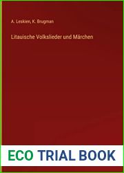 Litauische Volkslieder und Marchen (German Edition)