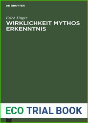 Wirklichkeit Mythos Erkenntnis (German Edition)