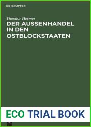 Der Aussenhandel in den Ostblockstaaten (German Edition)