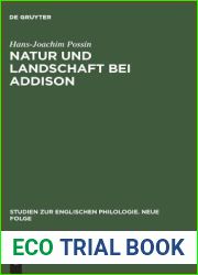 Natur und Landschaft bei Addison (Studien Zur Englischen Philologie. Neue Folge) (German Edition)