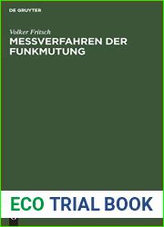 Messverfahren Der Funkmutung (German Edition)