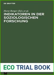Indikatoren in Der Soziologischen Forschung (German Edition)