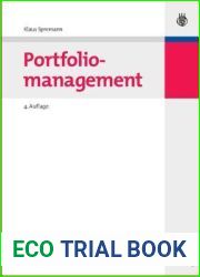 Portfoliomanagement (International Management and Finance) (German Edition)