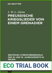 Preussische Kriegslieder von einem Grenadier