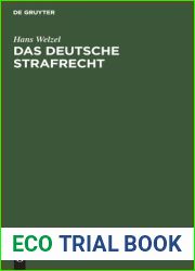 Das Deutsche Strafrecht: In Seinen Grundzugen (German Edition)