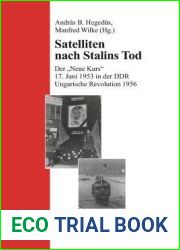 Satelliten nach Stalins Tod (Studien Des Forschungsverbundes Sed-staat an Der Freien Universitat Berlin) (German Edition)